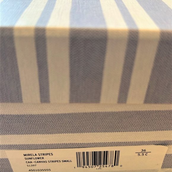 Stuart Weitzman | Like New Mirela Stripes espadrille wedges in Sunflower color - Picture 11 of 11